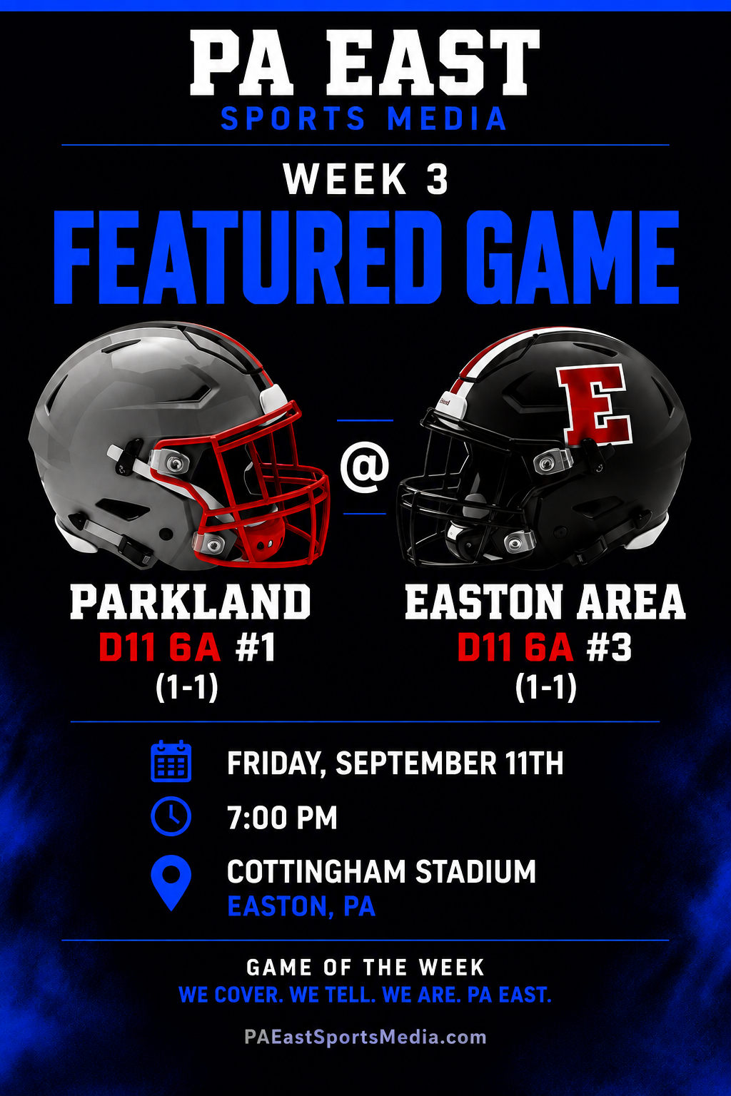Parkland at Easton Area Week 3 featured game