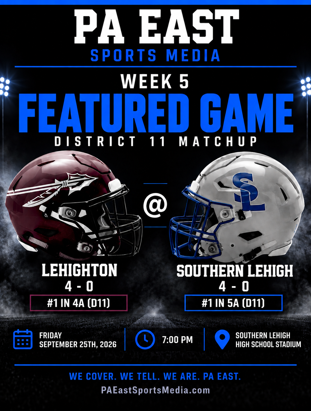 Week 5 Featured Game: Lehighton at Southern Lehigh